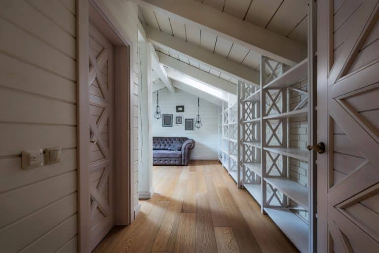 hallway in modern house